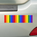 Search for striped rainbow bumper stickers Gay