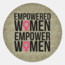 Search for empowering women stickers Feminist