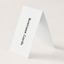 Search for folded business cards Blank