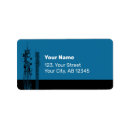 Search for construction return address labels Black