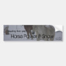 Search for horses bumper stickers Draught