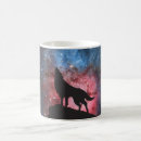 Search for wolf silhouette mugs Stars