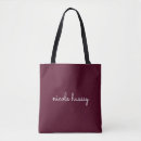 Search for burgundy tote bags Monochrome