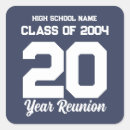 Search for class reunion stickers High school