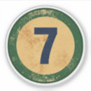 Search for sevens stickers Simple