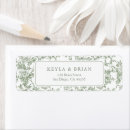 Search for rose garden return address labels Vintage