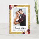 Search for gold wedding thank you cards Elegant