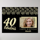 Search for 40 and fabulous posters Birthday