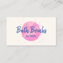 Search for bath bomb business cards Soap