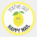 Search for happy lemon stickers Yellow
