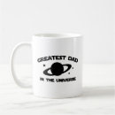 Search for best dad in the universe mugs Daddy