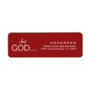Search for coffee return address labels Red