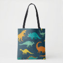 Search for dinosaur bags Illustration