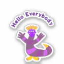 Search for purple monster stickers Kids