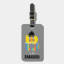 Search for bert and ernie luggage tags Cute