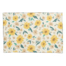 Search for yellow flower pillowcases Daisies