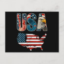 Search for patriotism in usa postcards July