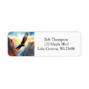 Search for river return address labels Eagle