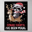 Search for christmas racoon art Halloween