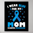 Search for diabetes awareness posters Blue