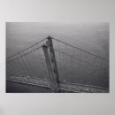 Search for black white bridge posters San francisco