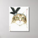 Search for feathers canvas prints Dress up