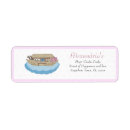 Search for pink elephant baby shower return address labels Modern