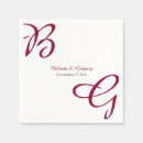 Search for fall wedding napkins Minimalist
