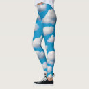 Search for clouds leggings Blue sky