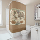 Search for world map shower curtains Travel