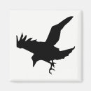 Search for raven magnets Silhouette