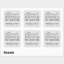 Search for popcorn wedding stickers Grey