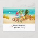 Search for pineapple christmas cards Beach