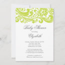 Search for damask baby shower invitations Floral