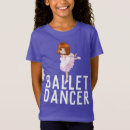 Search for ballet girls tshirts Black