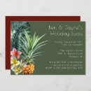 Search for luau seasonal invitations Hawaiian