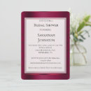 Search for red ribbon invitations Feminine