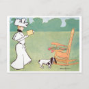 Search for vintage art nouveau postcards Woman