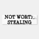 Search for stealing bumper stickers Car