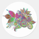 Search for rainbow art stickers Floral