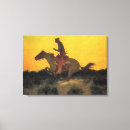 Search for wild west canvas prints Horse