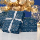 Search for blue snowflake wrapping paper Grey