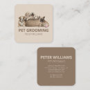 Search for pet business cards Watercolor