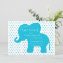 Search for blue elephant invitations Cute