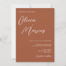 Search for terracotta wedding invitations Rustic