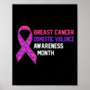 Search for domestic violence posters Cancer fighter
