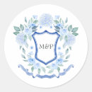 Search for monogram floral stickers Crest