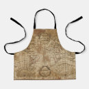 Search for vintage world map aprons Globe