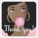 Search for thank you for popping by stickers Pink