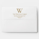 Search for monogram envelopes Gold